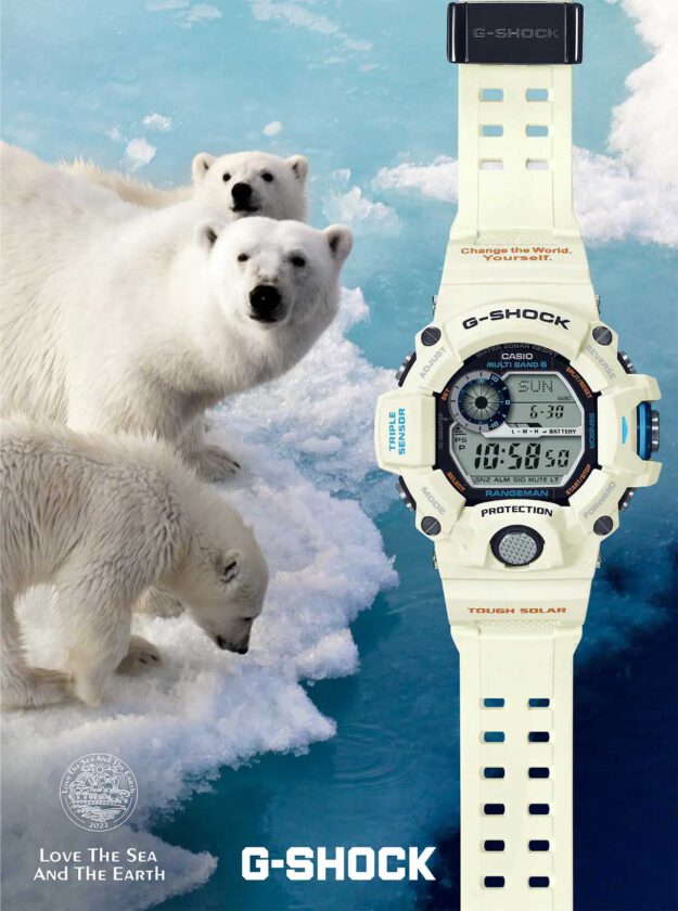 Casio G-Shock Rangeman GW9408KJ-7JR ร่วมรักษ์โลกกับ EARTHWATCH