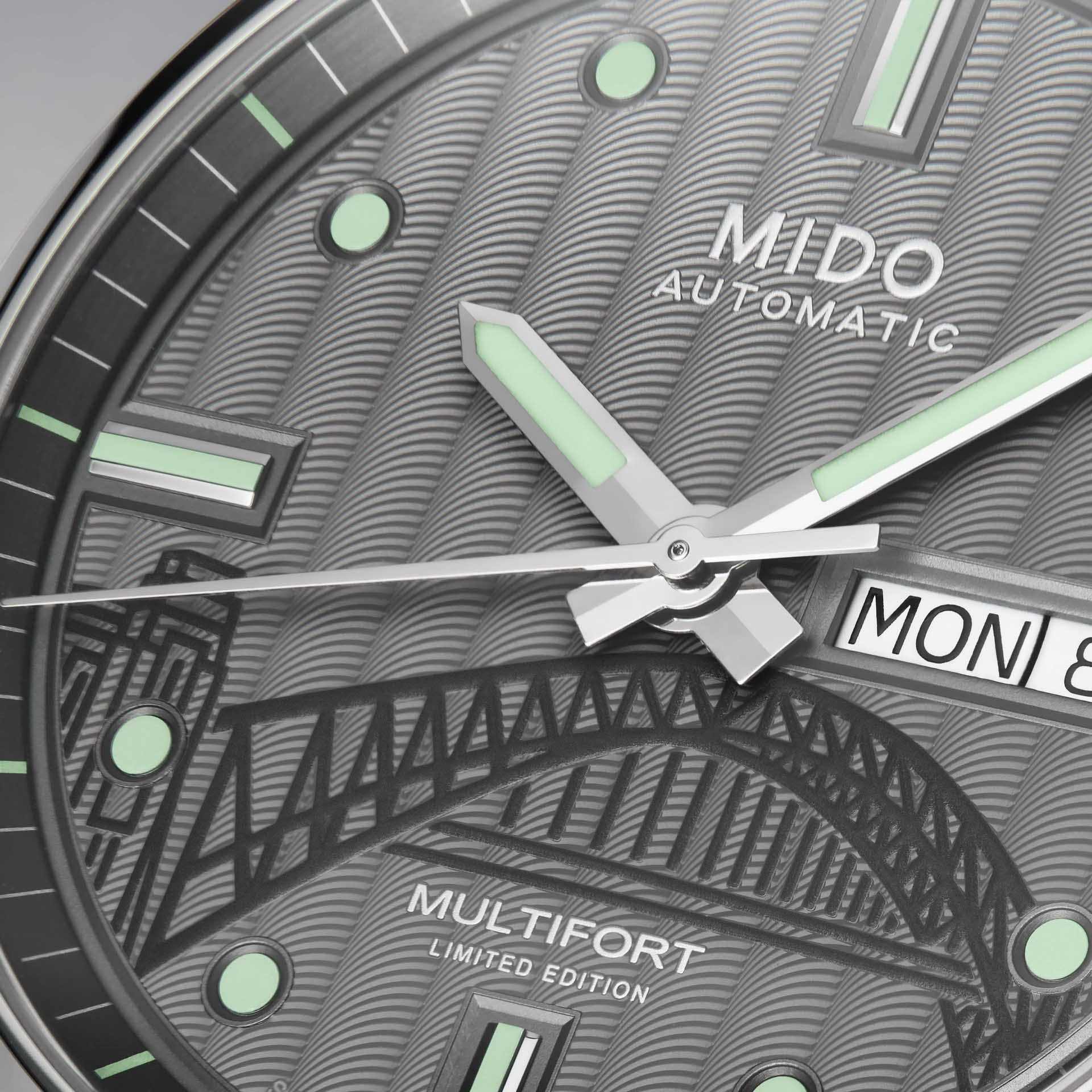 Mido Multifort 20th Anniversary Inspired by Architecture