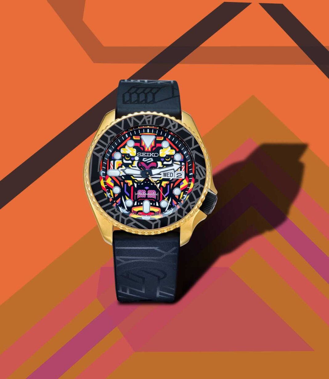 Seiko 5 Sport SRPJ92K RUKKIT “The Tiger” Limited Edition ความงามจากสตรี ...
