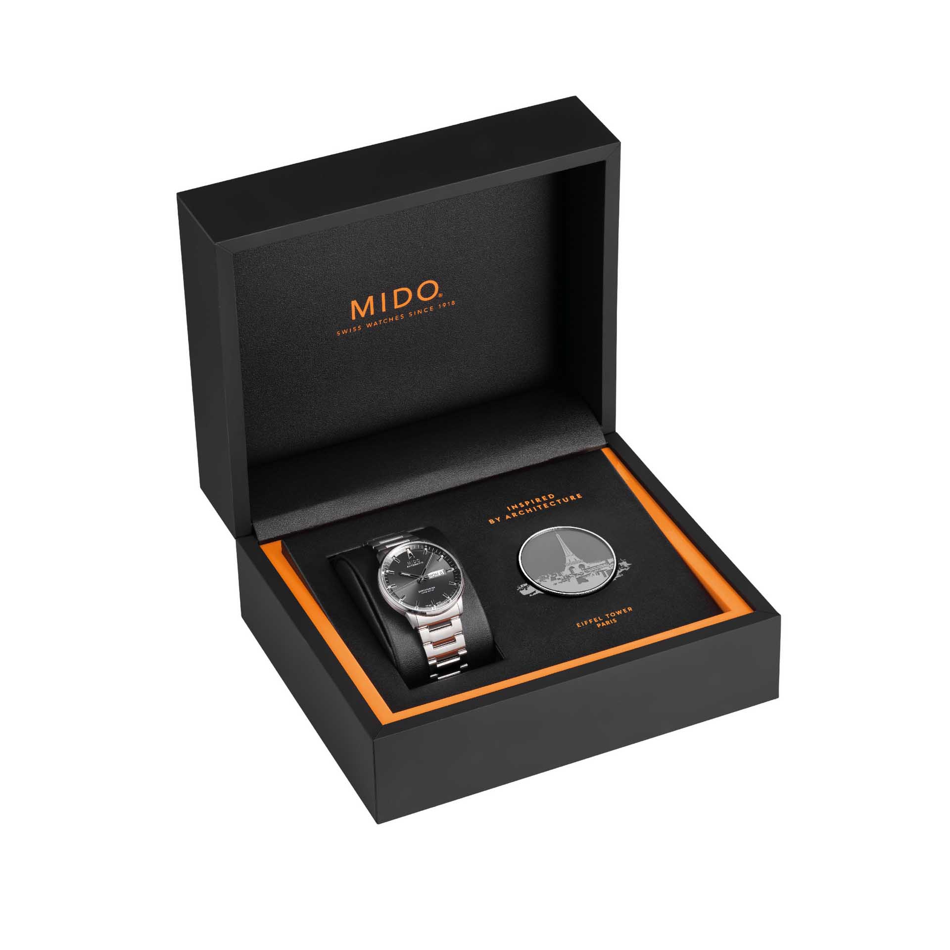 Mido Commander 20Years Inspired By Architecture