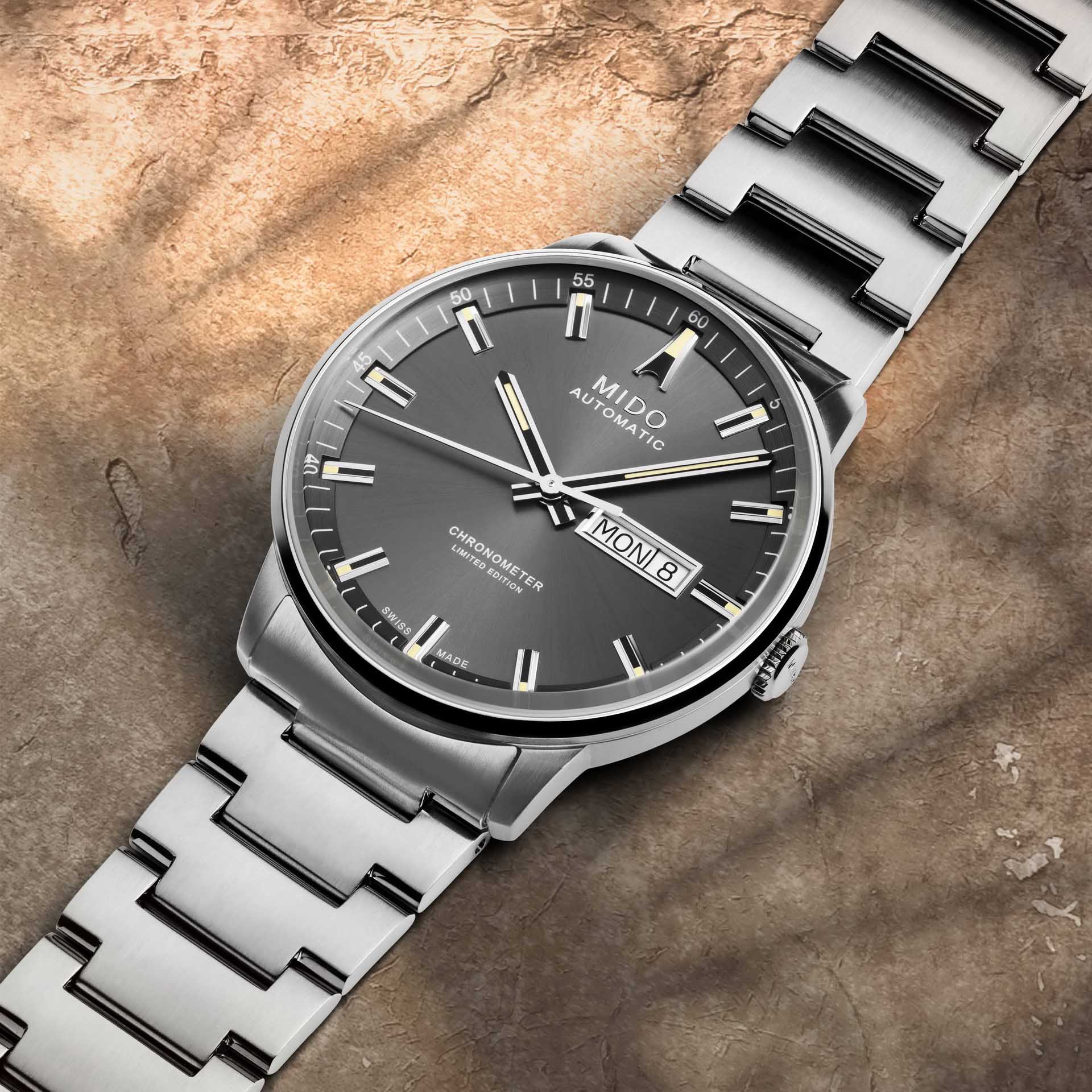 Mido Commander 20Years Inspired By Architecture