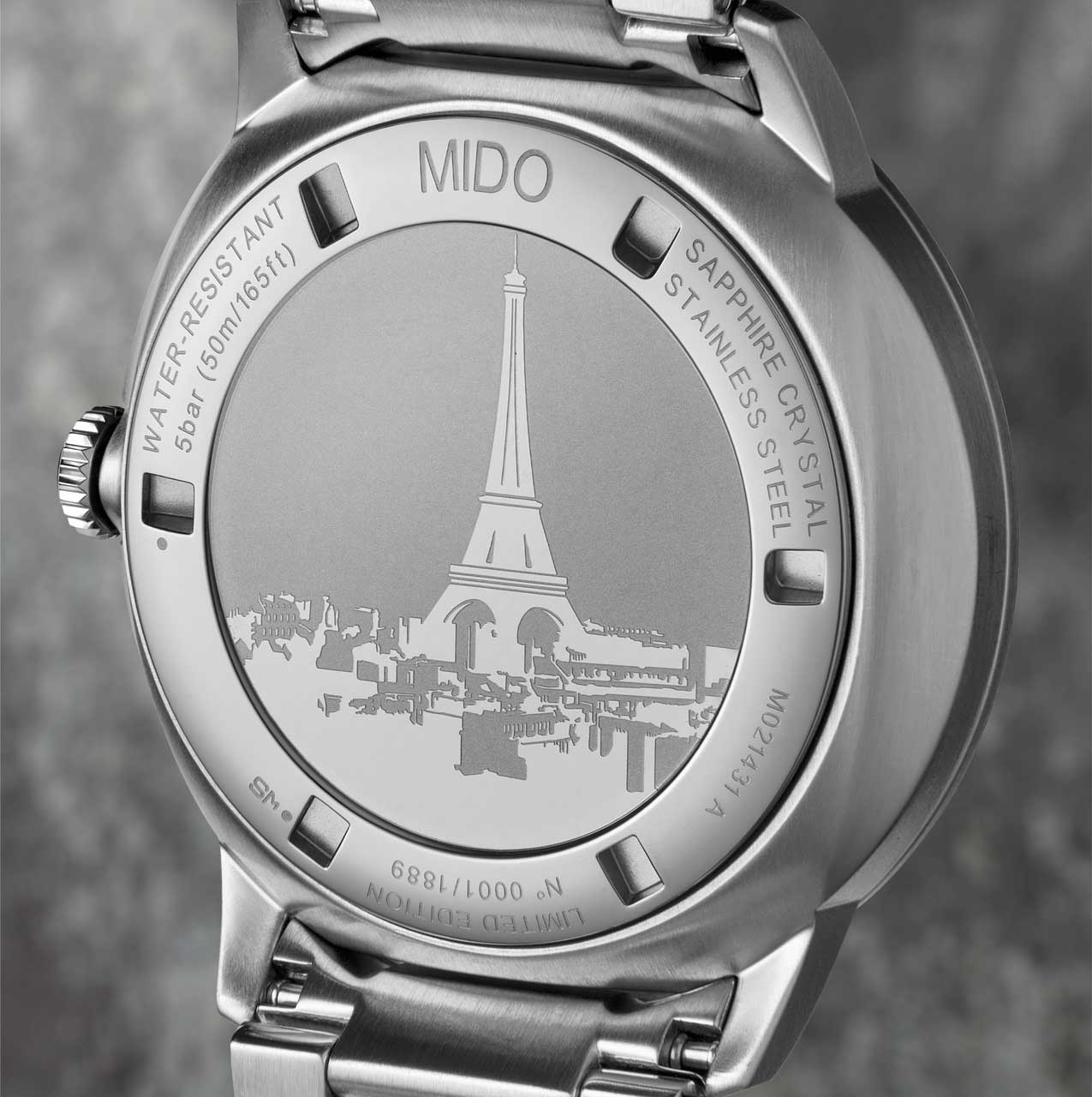 Mido Commander 20Years Inspired By Architecture