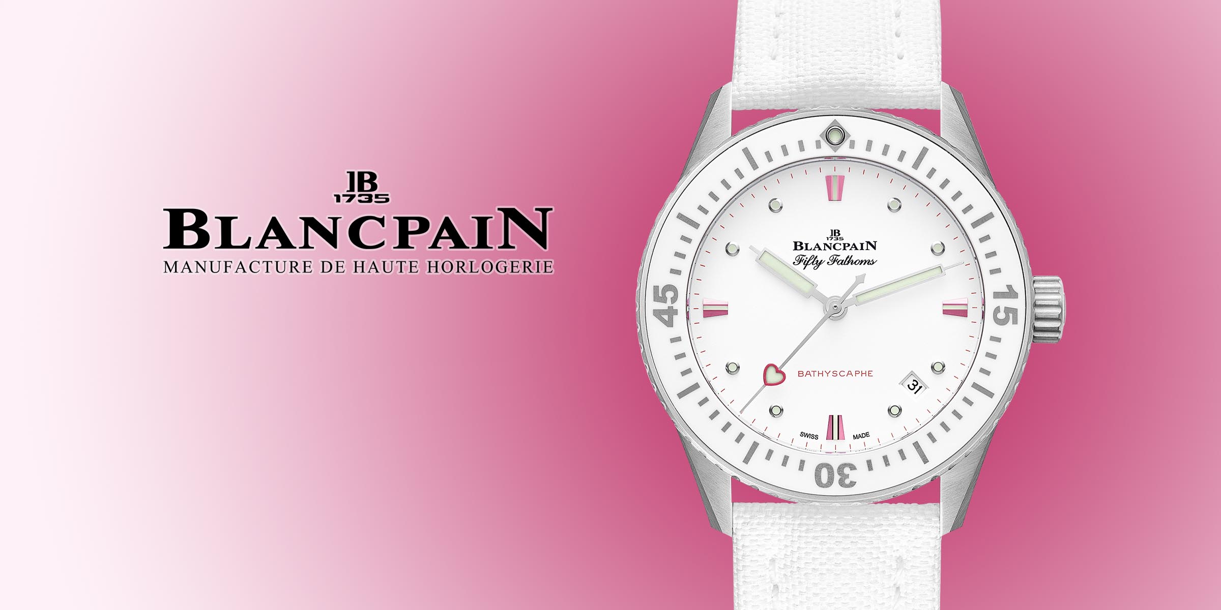 Blancpain Fifty Fathoms Bathyscaphe Valentine’s Day 2023