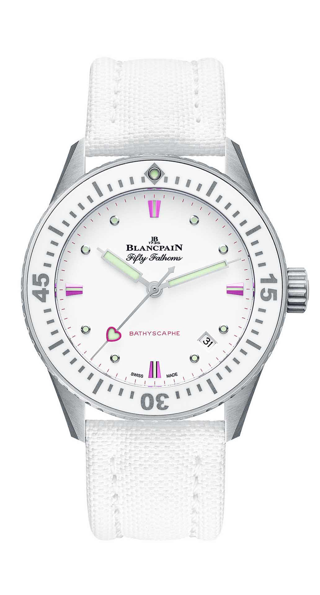 Blancpain Fifty Fathoms Bathyscaphe Valentine’s Day 2023