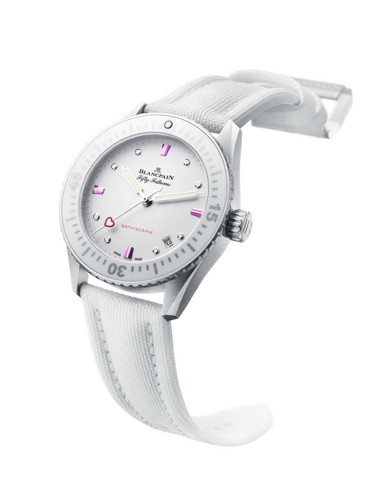 Blancpain Fifty Fathoms Bathyscaphe Valentine’s Day 2023