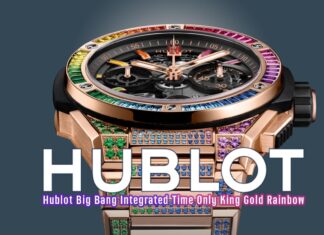 Hublot Big Bang Integrated Time Only King Gold Rainbow