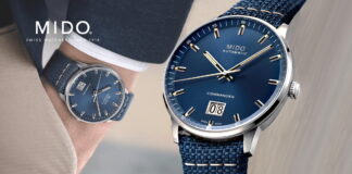 Mido Commander Big Date Deep Blue Dial