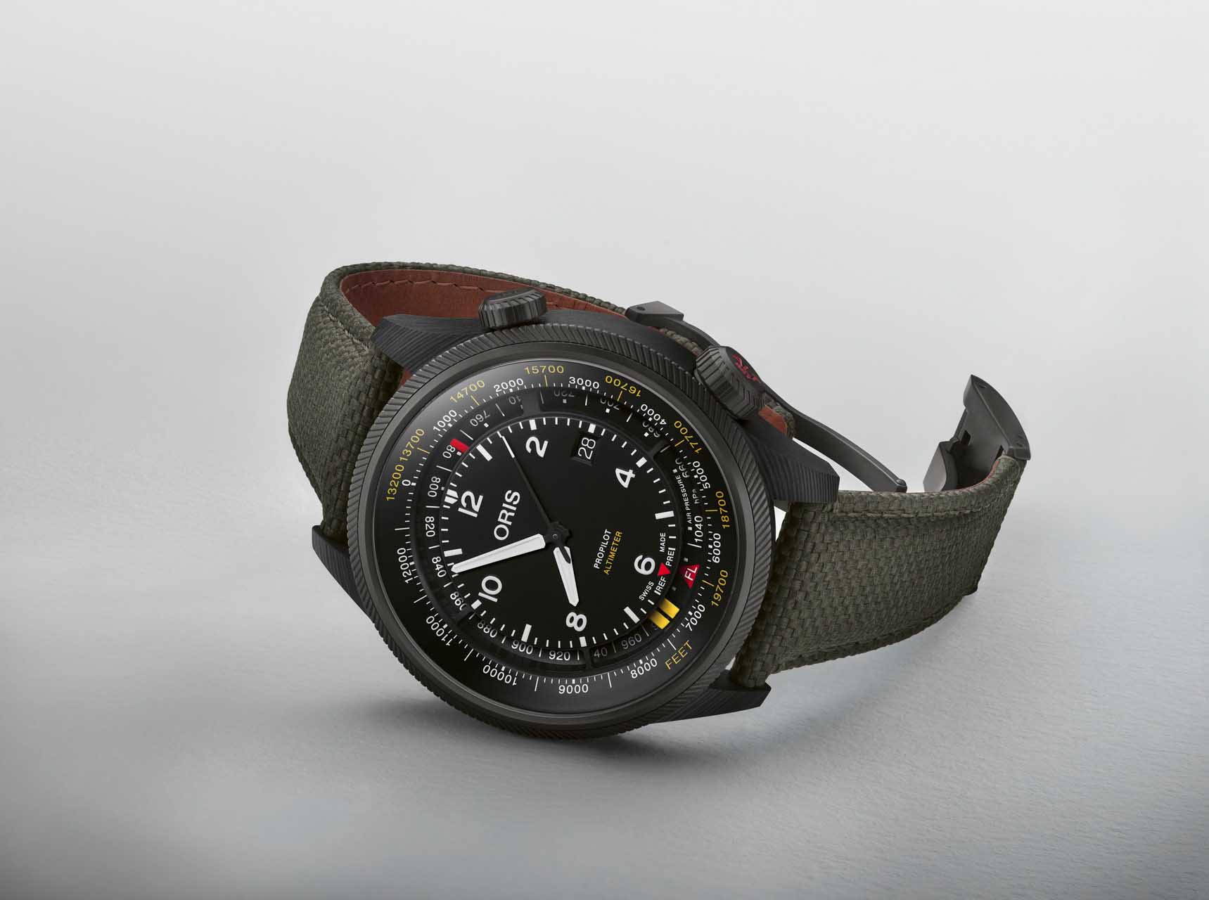 Oris Big Crown ProPilot Altimeter ยกระดับความเหนือชั้นของนาฬิกานักบิน Oris Big Crown ProPilot Altimeter