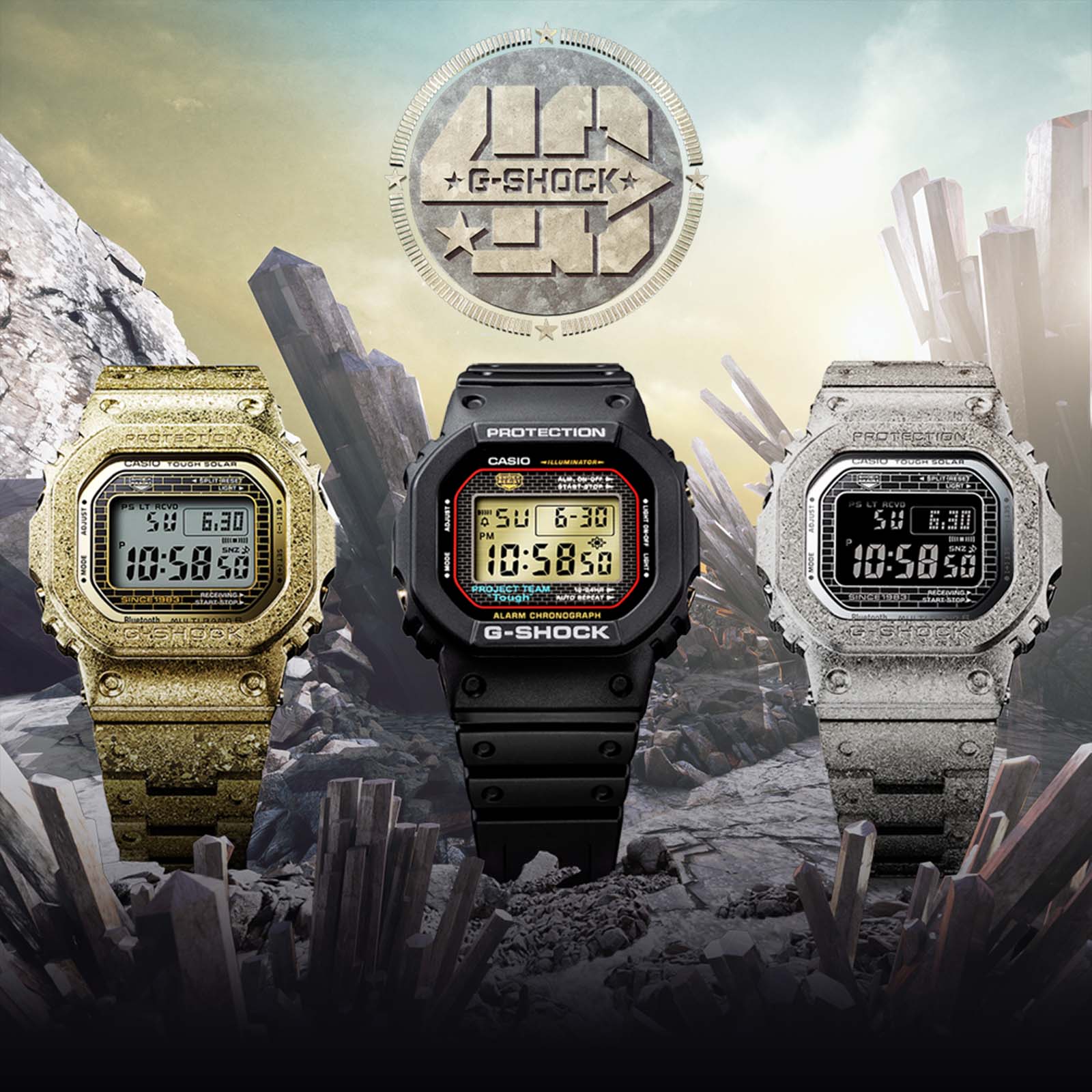 Collections 40th Anniversary Casio G-Shock