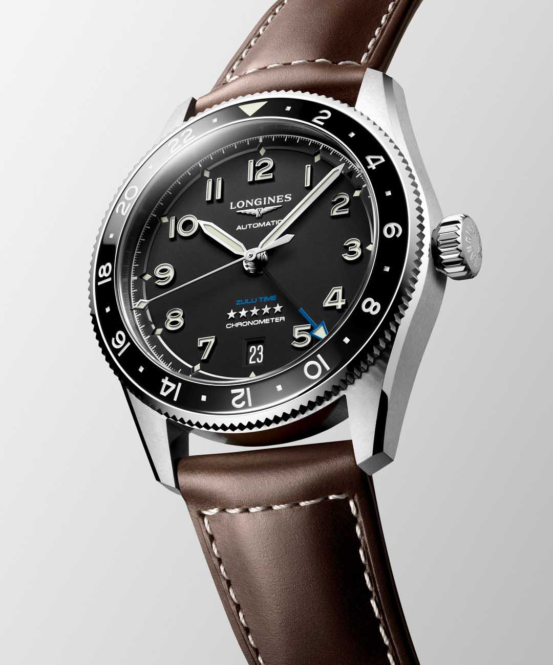 Longines Spirit Zulu Time 39 mm