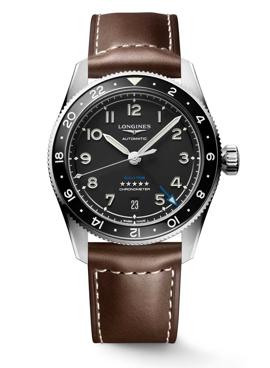 Longines Spirit Zulu Time 39 mm