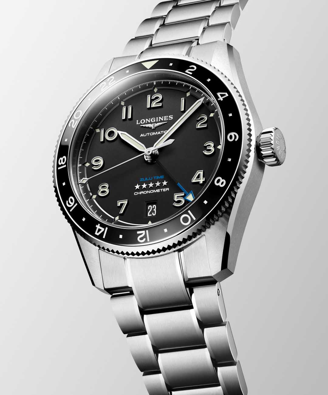 Longines Spirit Zulu Time 39 mm