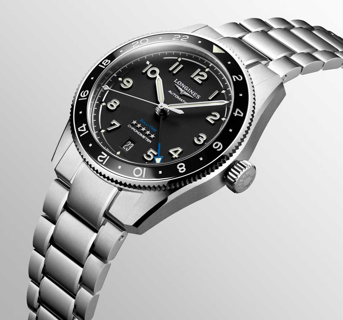 Longines Spirit Zulu Time 39 mm