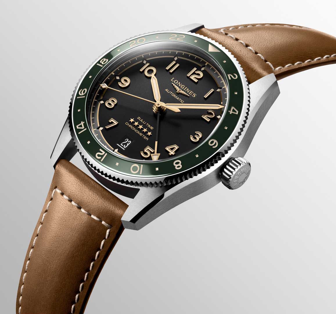 Longines Spirit Zulu Time 39 mm