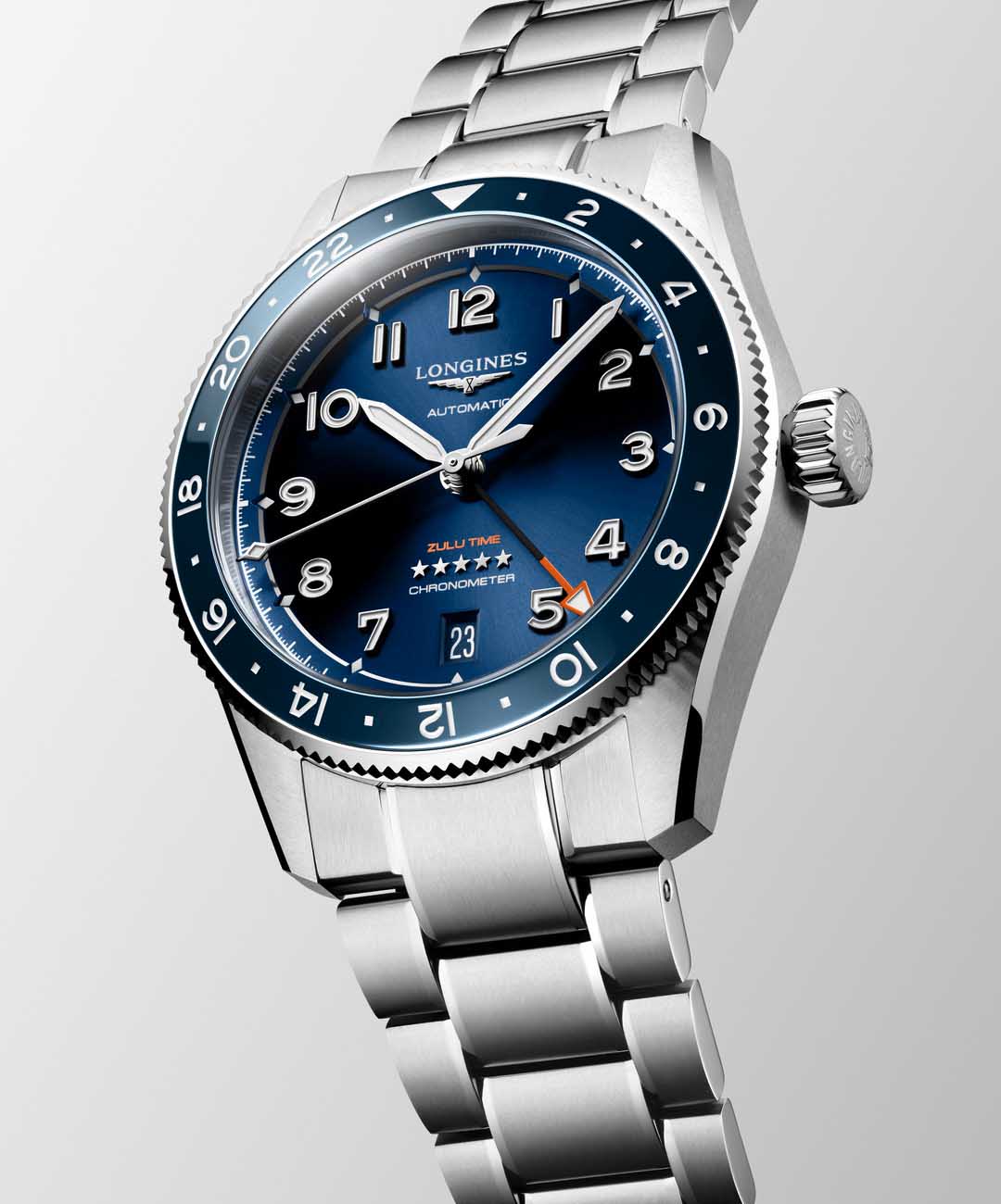 Longines Spirit Zulu Time 39 mm