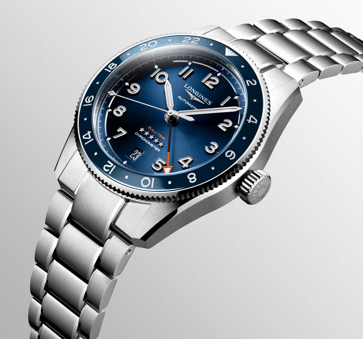Longines Spirit Zulu Time 39 mm