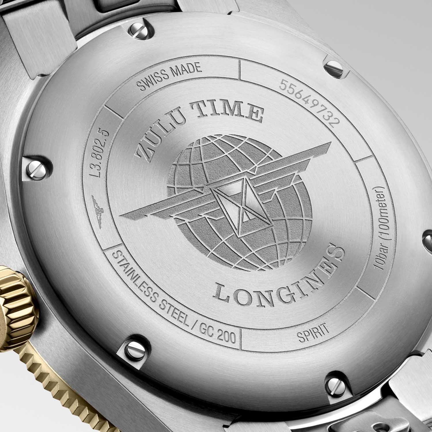 Longines Spirit Zulu Time 39 mm