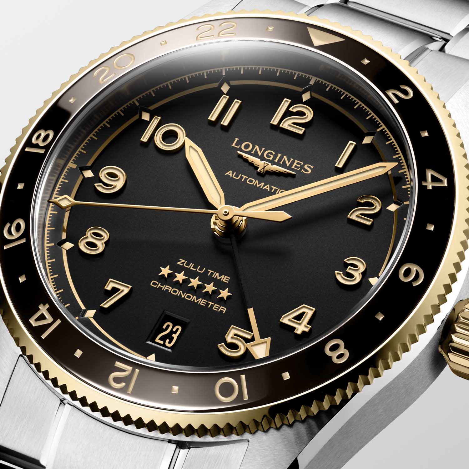 Longines Spirit Zulu Time 39 mm