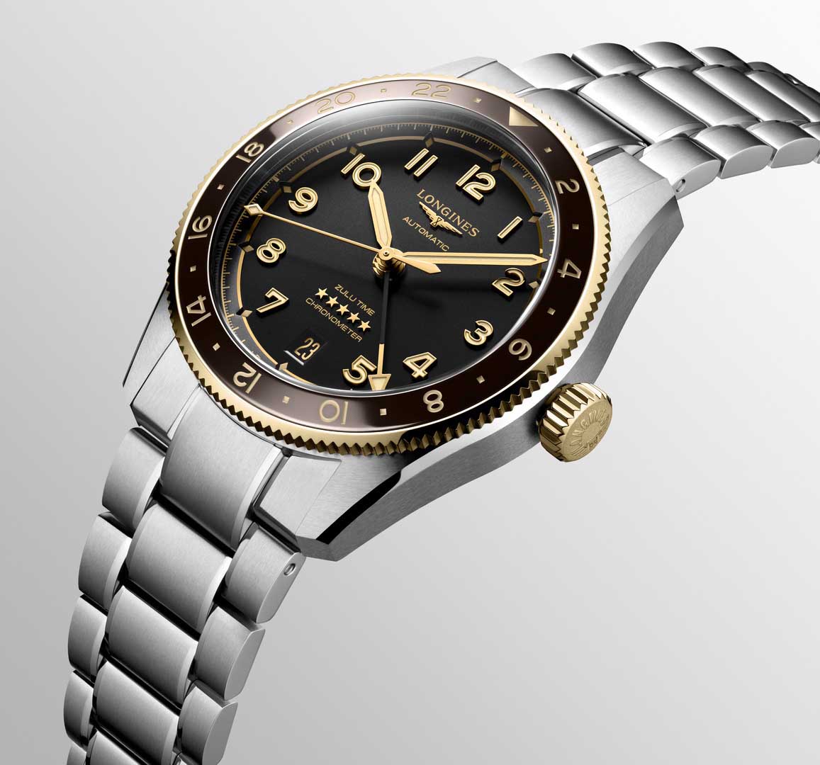 Longines Spirit Zulu Time 39 mm