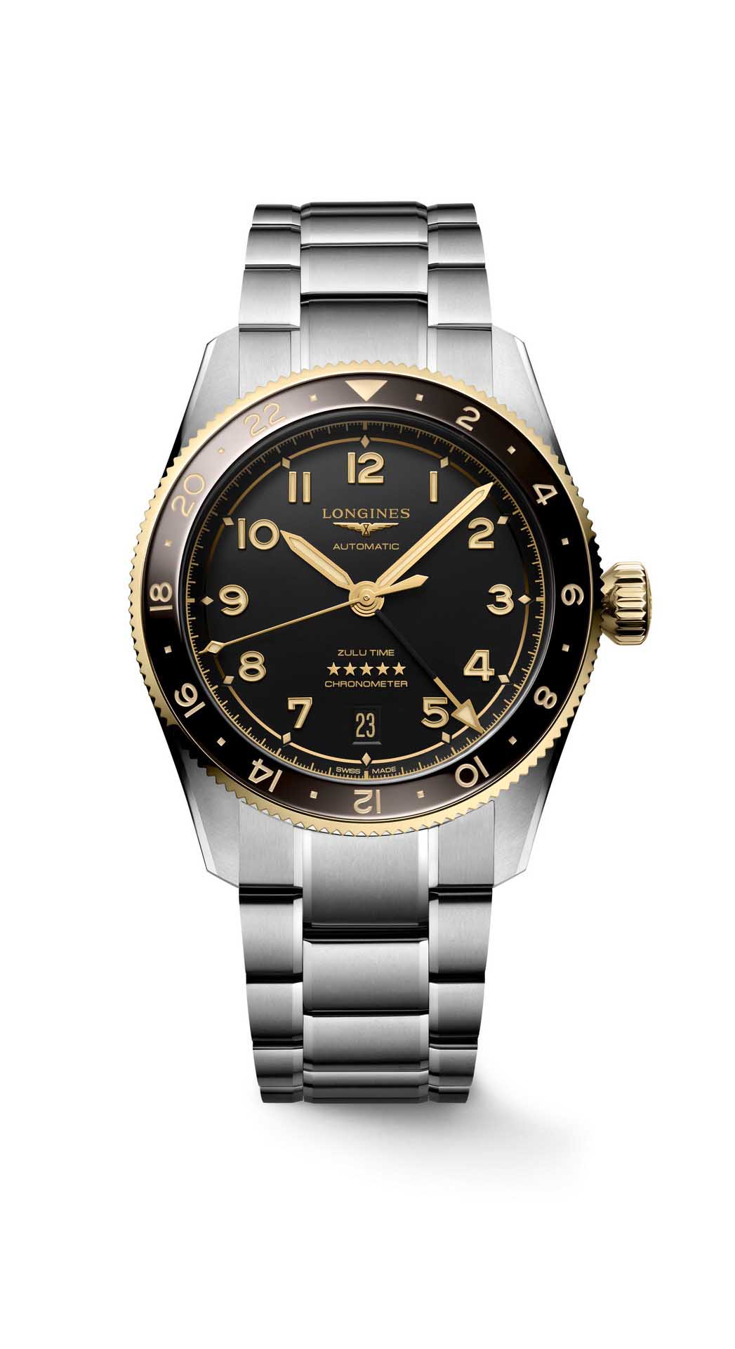 Longines Spirit Zulu Time 39 mm
