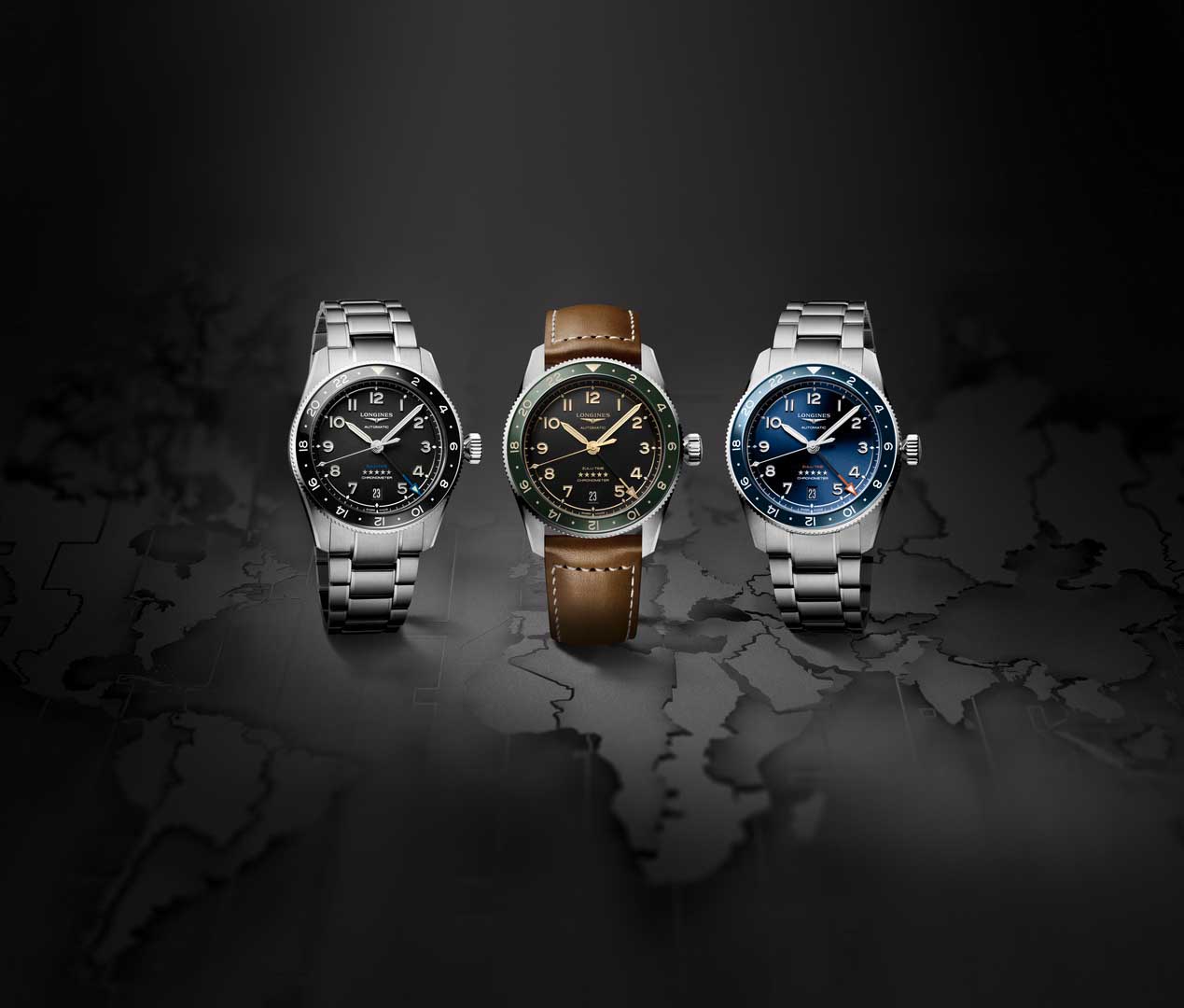 Longines Spirit Zulu Time 39 mm