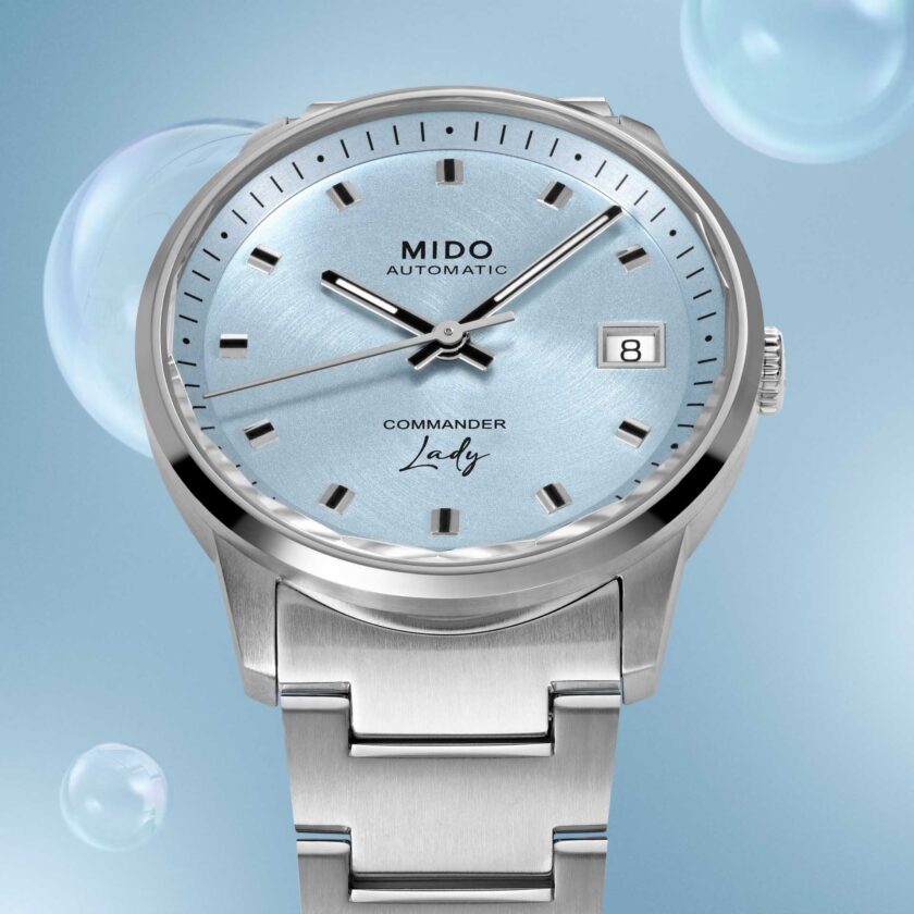 Mido Commander Lady Blue ดีไซน์สุดสวยเพื่อสุภาพสตรี