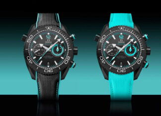 OMEGA Seamaster Planet Ocean Chronograph ETNZ Deep Black
