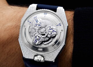 URWERK UR-100V Stardust Shines and Sparkles