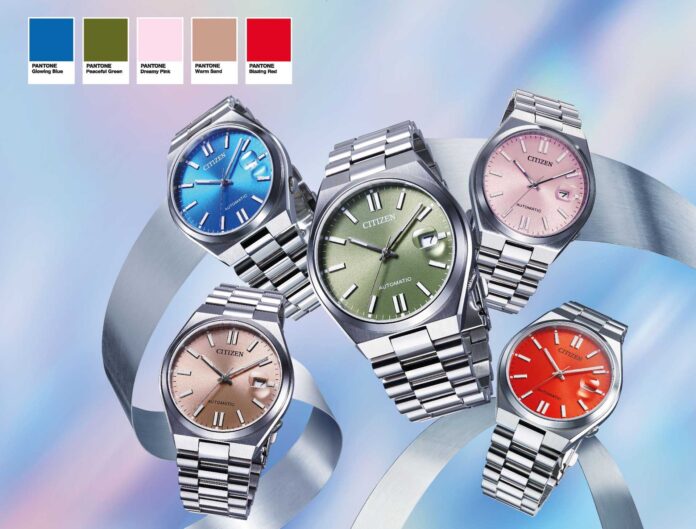 Citizen x Pantone Color Palette Nowstalgia สีสันใหม่บนตัวเรือนสุดคลาสสิค
