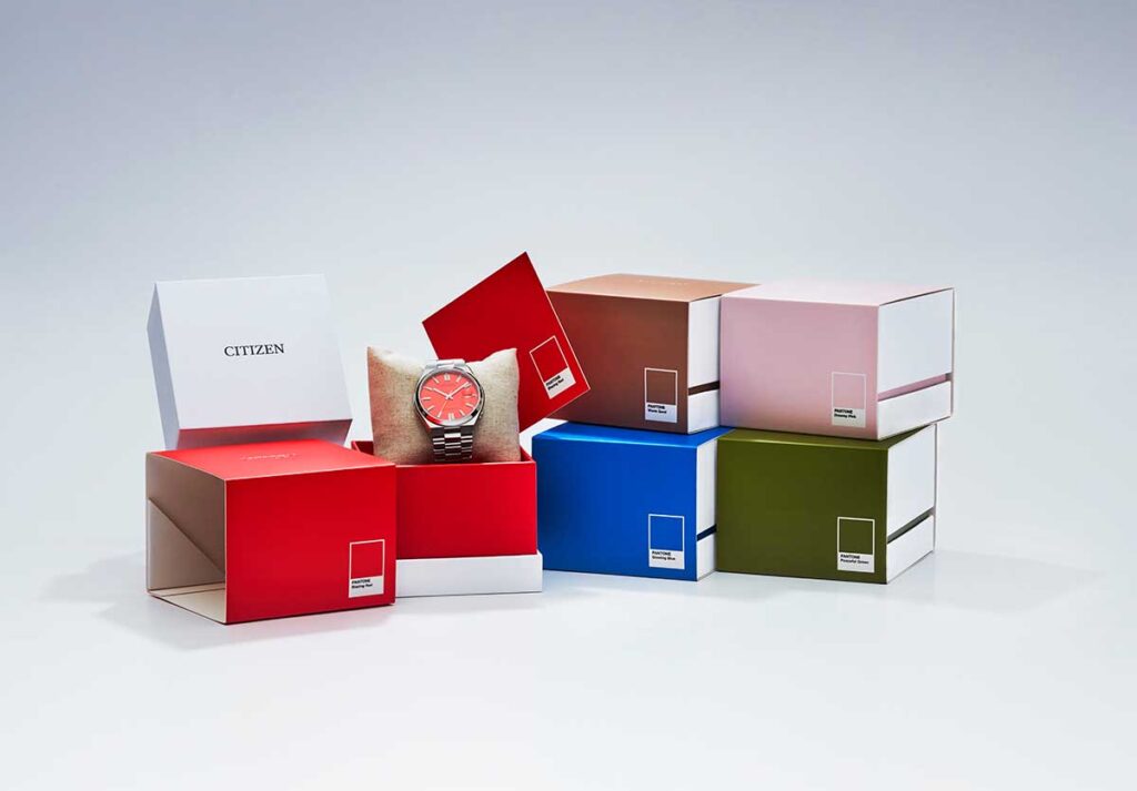 Citizen x Pantone Color Palette Nowstalgia สีสันใหม่บนตัวเรือนสุดคลาสสิค