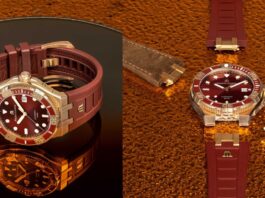 Maurice Lacroix AIKON Venturer Burgundy Asia Limited Edition 288