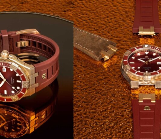Maurice Lacroix AIKON Venturer Burgundy Asia Limited Edition 288
