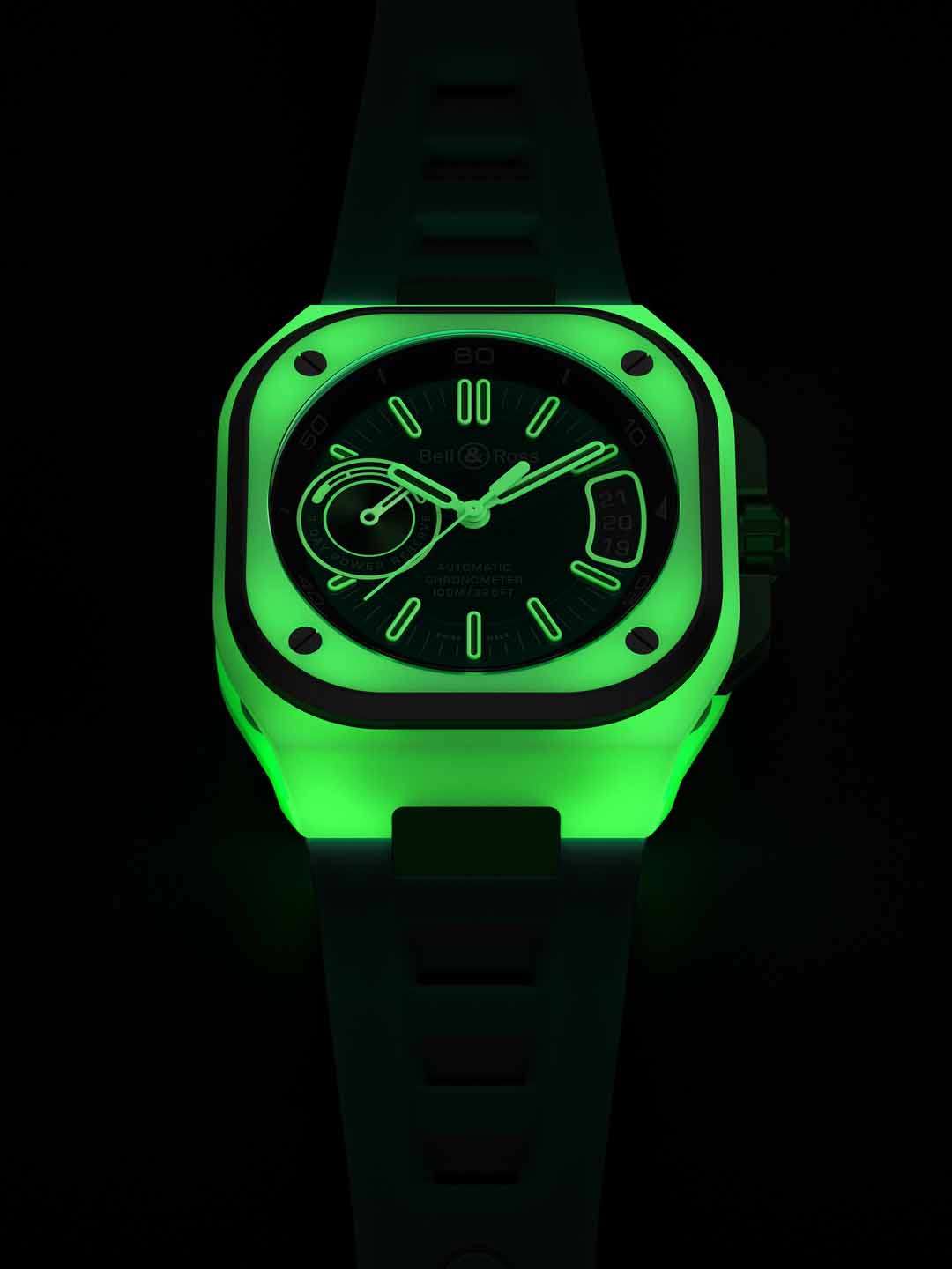 Bell & Ross BR-X5 Green Lum
