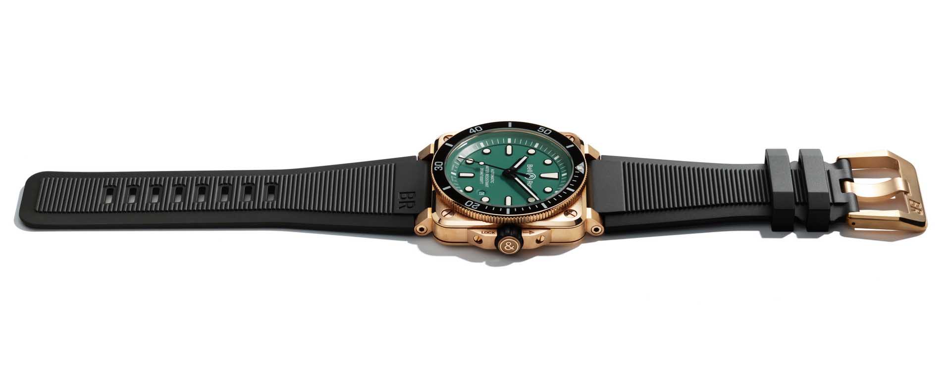 Bell & Ross BR 03-92 Diver Black & Green Bronze