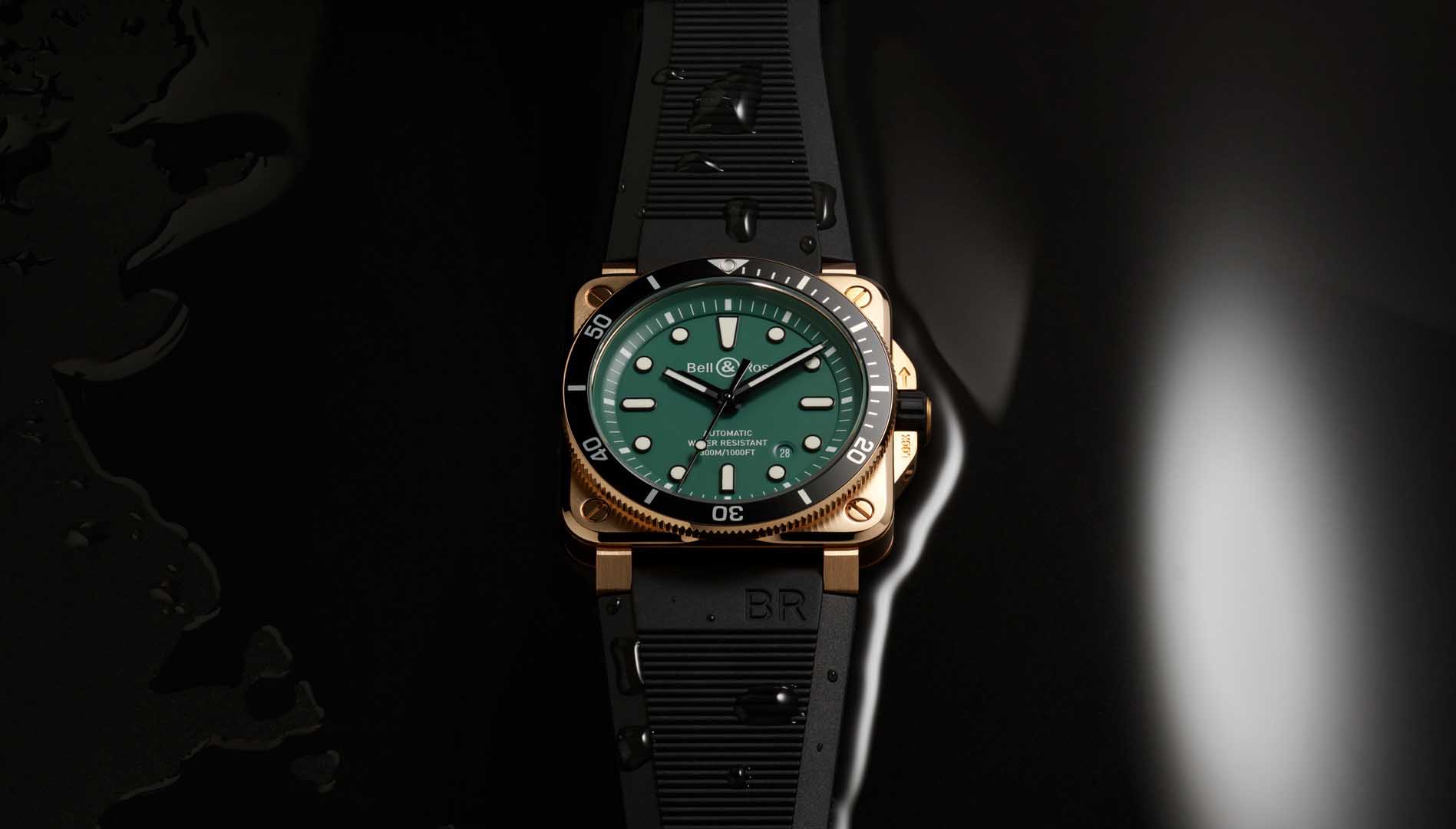 Bell & Ross BR 03-92 Diver Black & Green Bronze