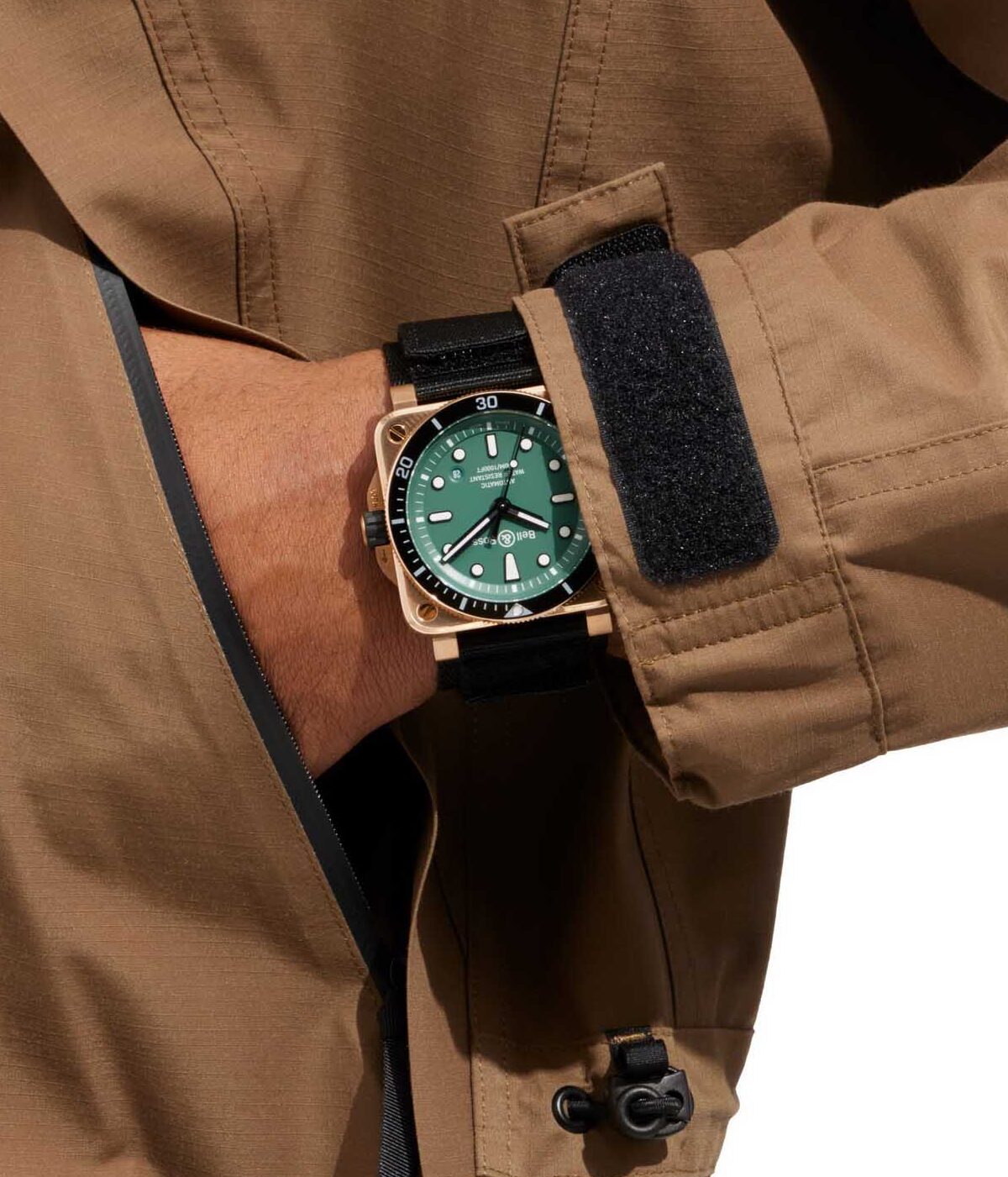 Bell & Ross BR 03-92 Diver Black & Green Bronze