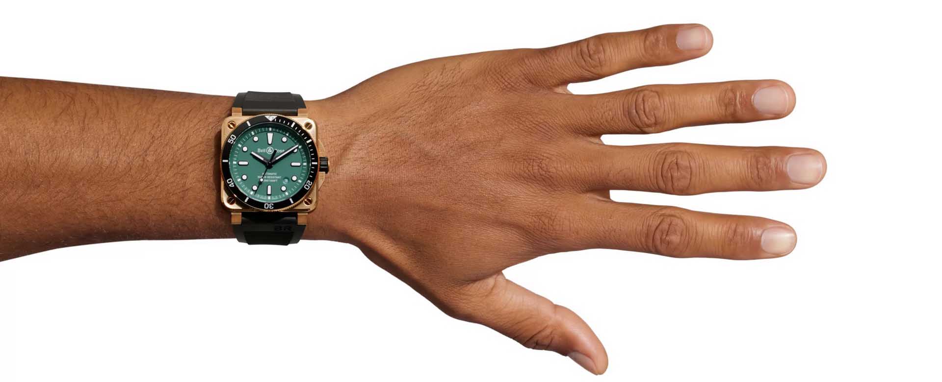 Bell & Ross BR 03-92 Diver Black & Green Bronze