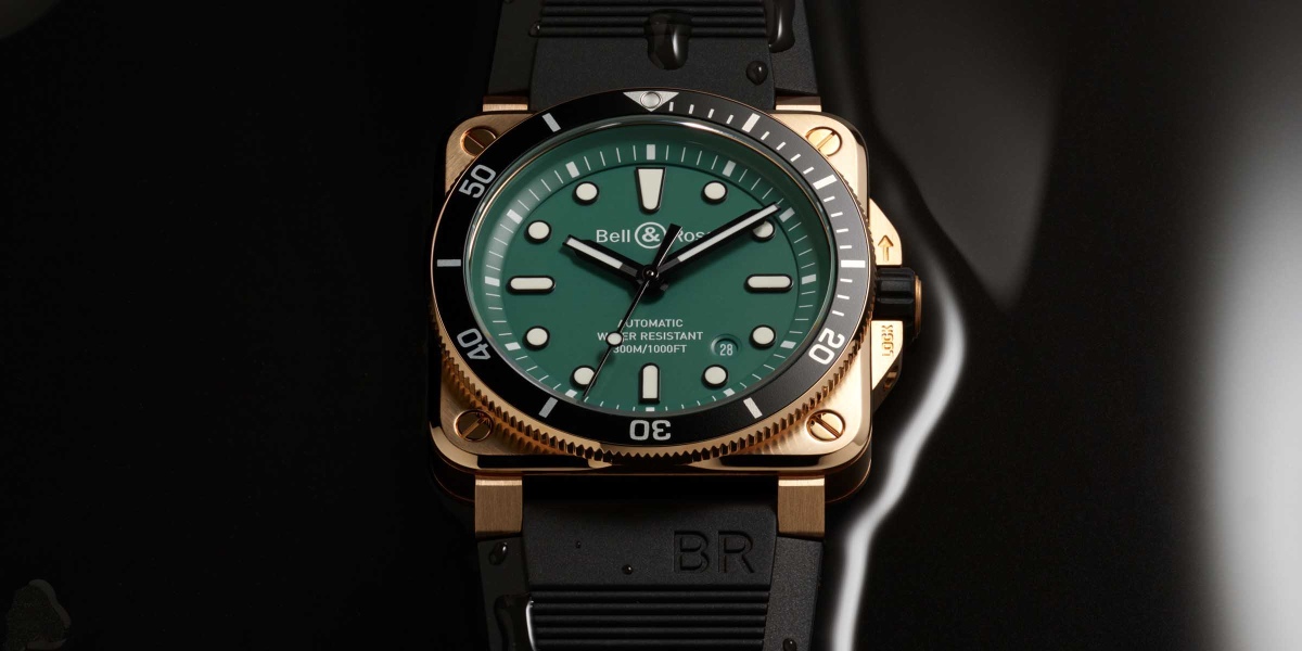 Bell & Ross BR 03-92 Diver Black & Green Bronze