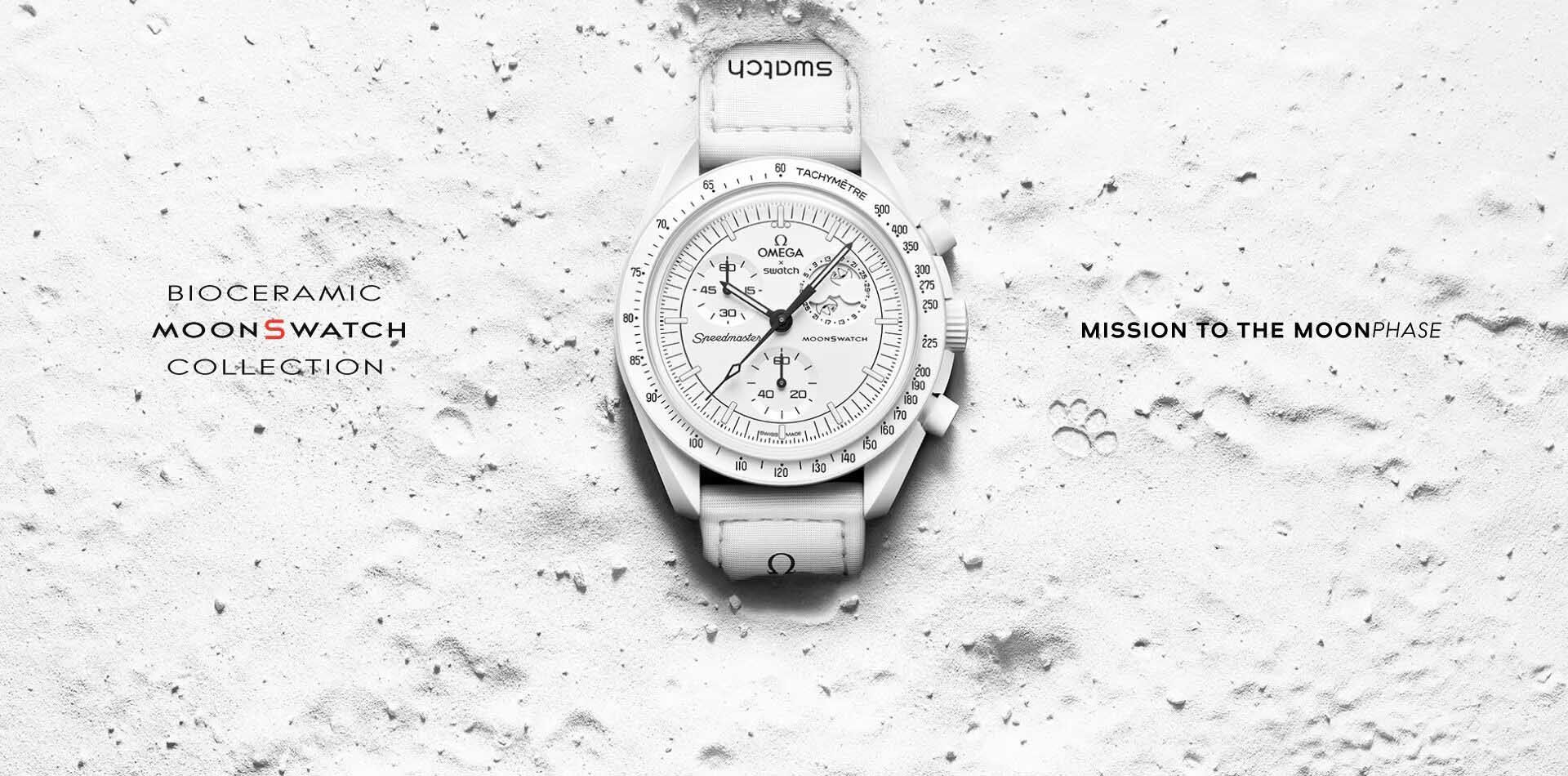 OMEGA x Swatch Bioceramic MoonSwatch Mission to the Moonphase