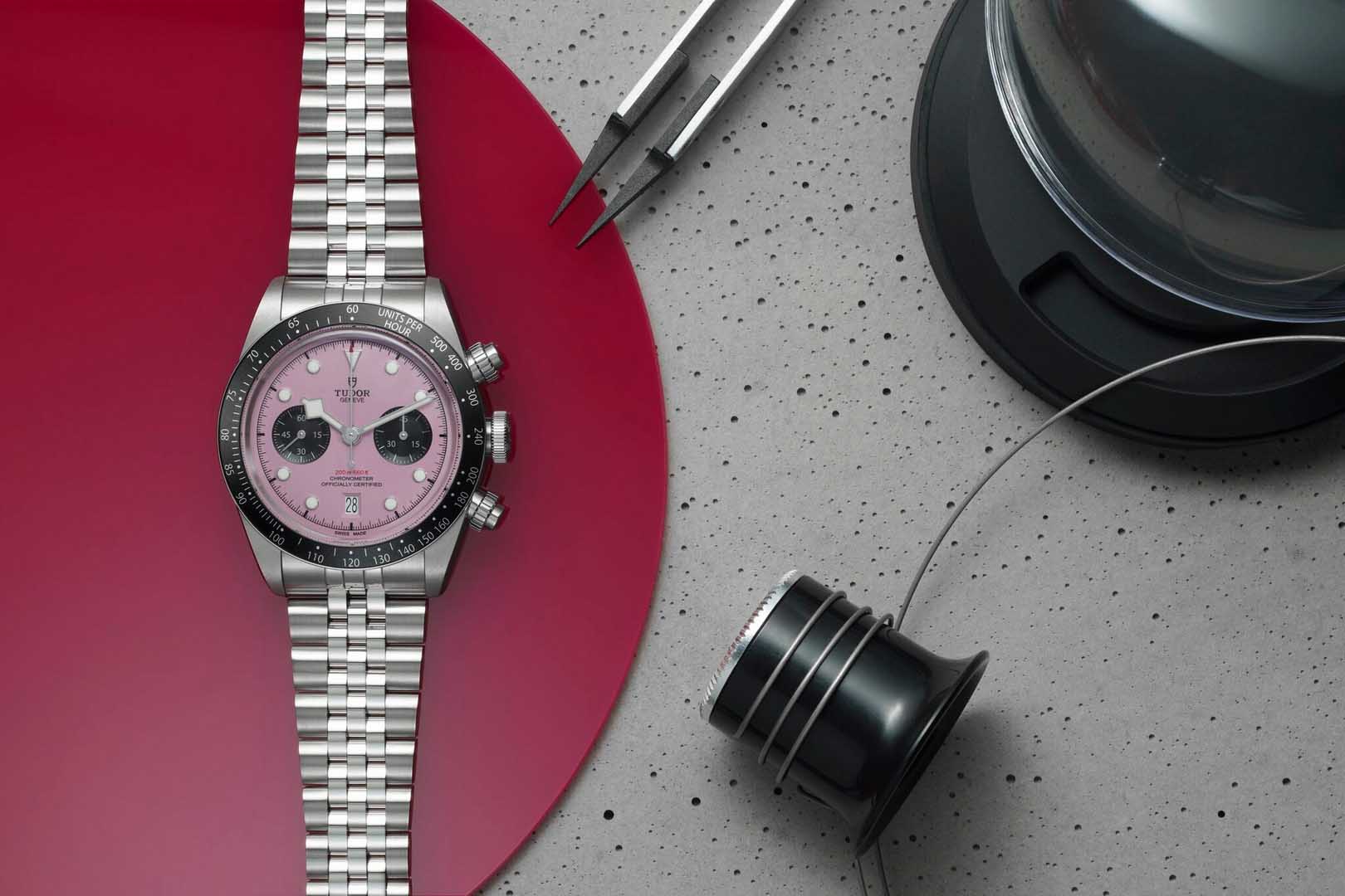 Tudor Black Bay Chrono Pink Tudor Black Bay Chrono Pink