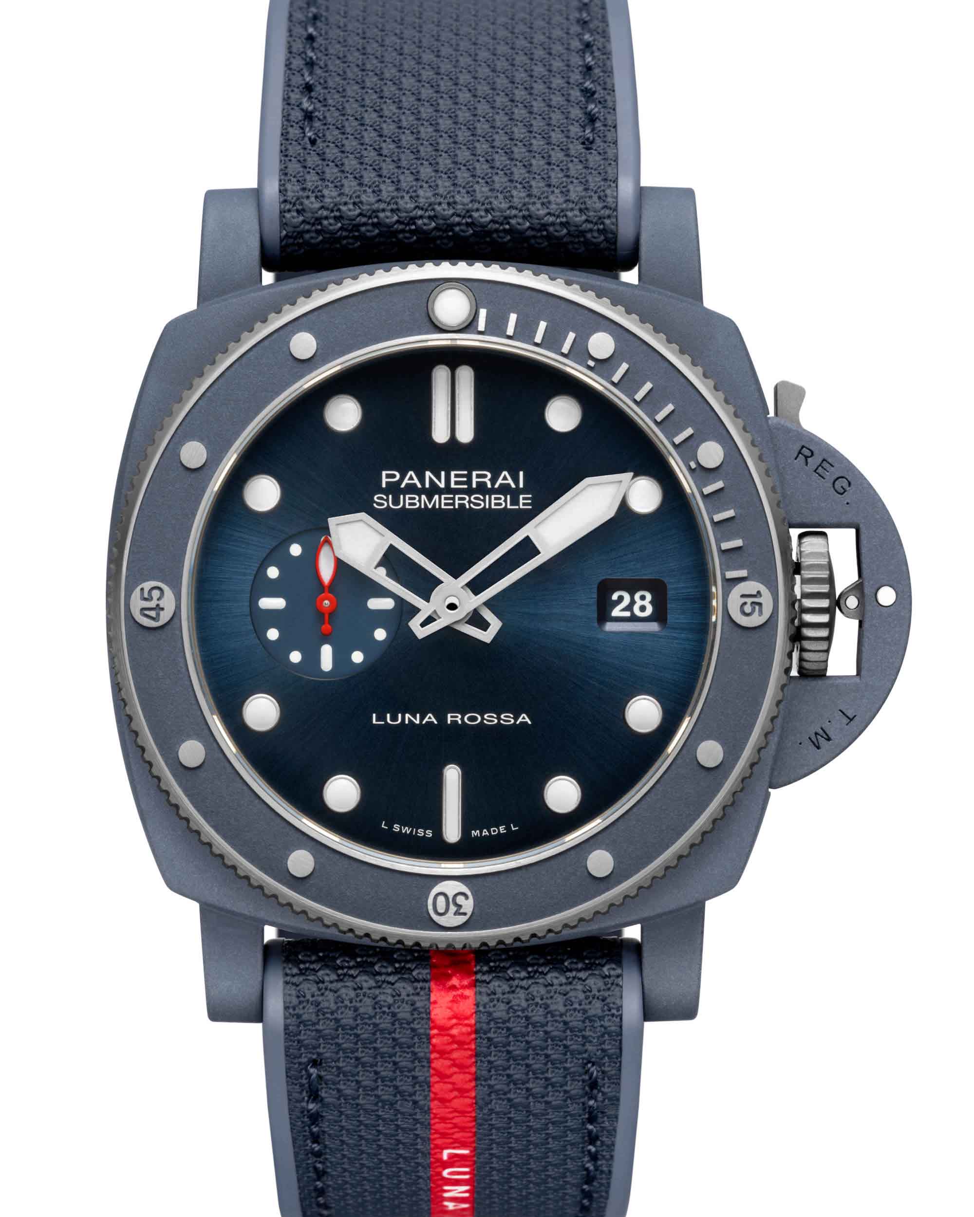 Panerai Submersible QuarantaQuattro Luna Rossa Ti-Ceramitech