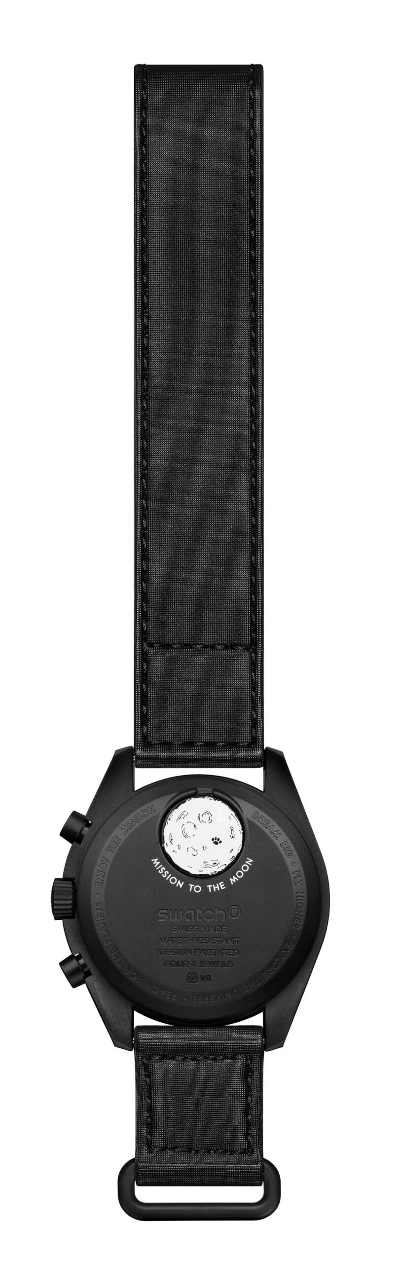 Swatch Bioceramic MoonSwatch MISSION TO THE MOONPHASE-NEW MOON หมาน้อยในคืนจันทร์ดับ Swatch Bioceramic MoonSwatch MISSION TO THE MOONPHASE-NEW MOON