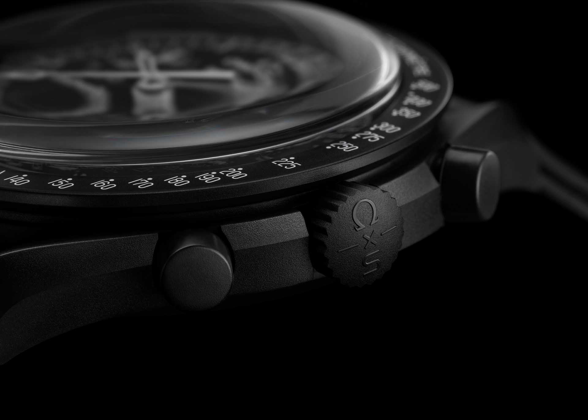 Swatch Bioceramic MoonSwatch MISSION TO THE MOONPHASE-NEW MOON หมาน้อยในคืนจันทร์ดับ Swatch Bioceramic MoonSwatch MISSION TO THE MOONPHASE-NEW MOON