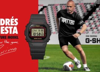 Casio G-SHOCK DW5600AI-1JR Iniesta