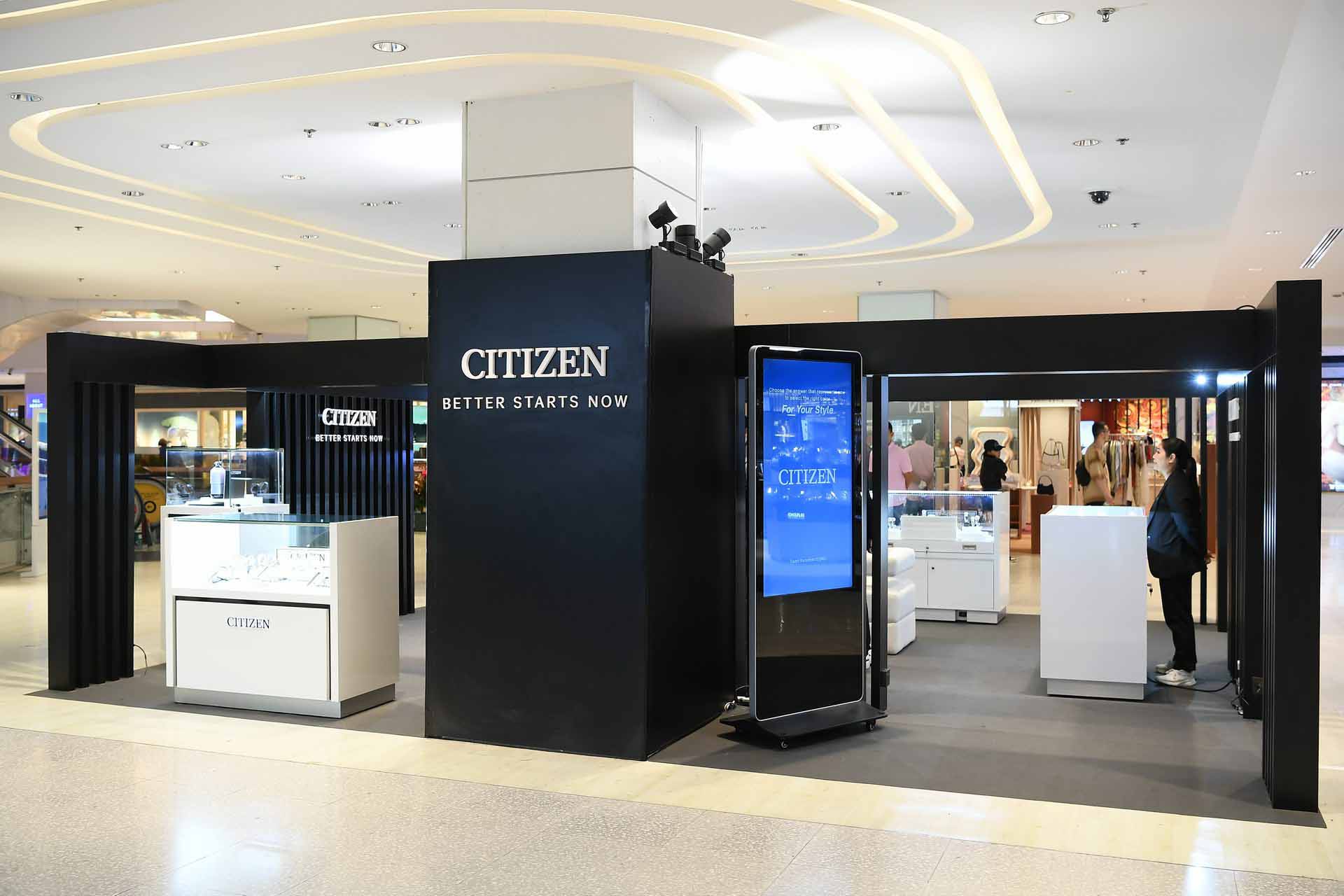 CITIZEN เปิด Pop up Store