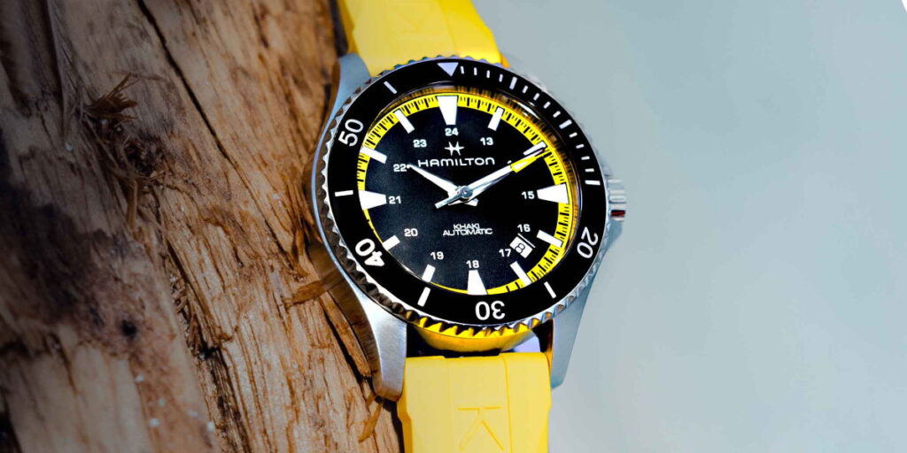 Hamilton Khaki Navy Scuba เติมสีสันเพิ่มความสดใส