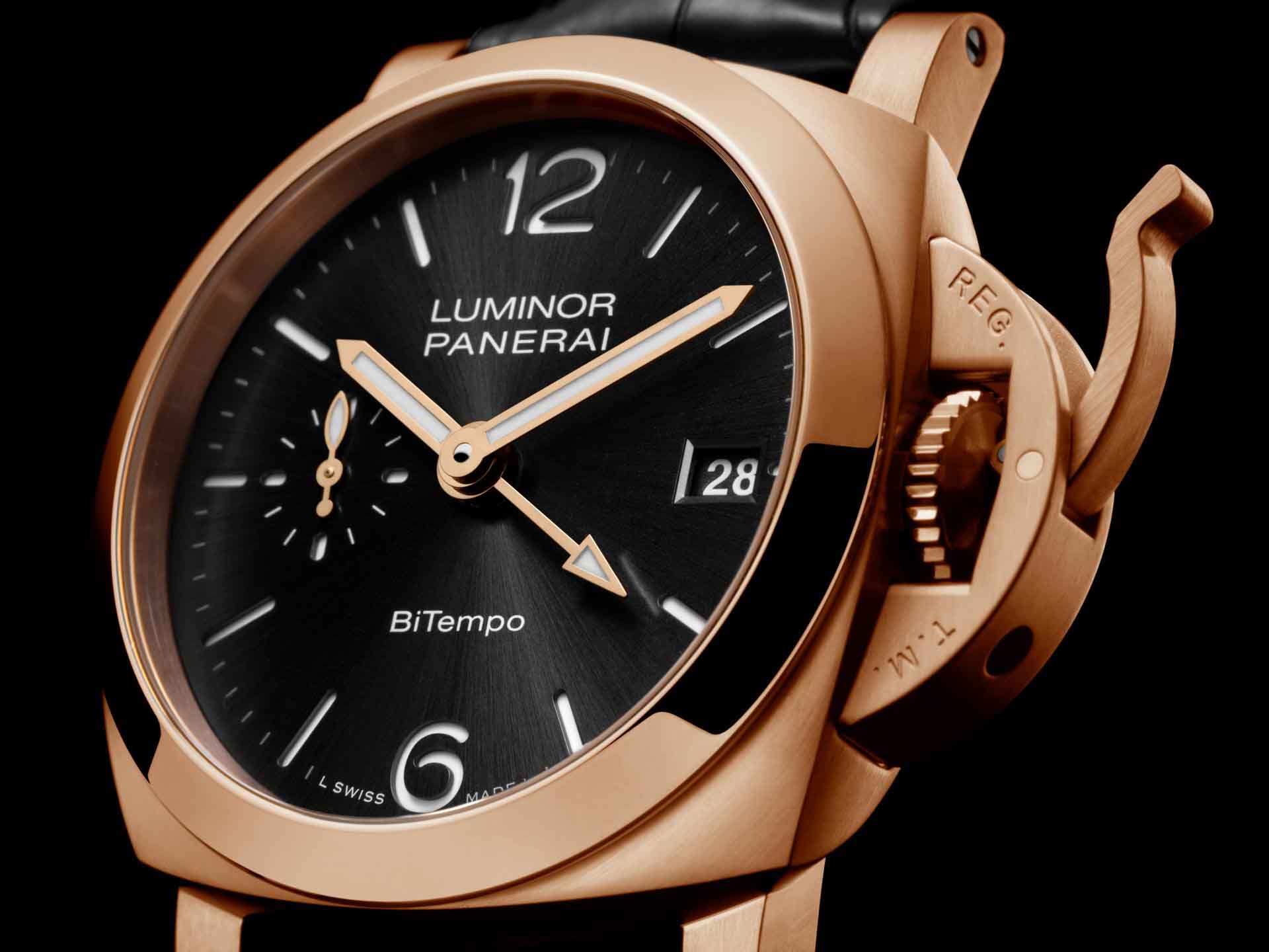 Panerai Luminor Quaranta BiTempo Goldtech™ PAM01641