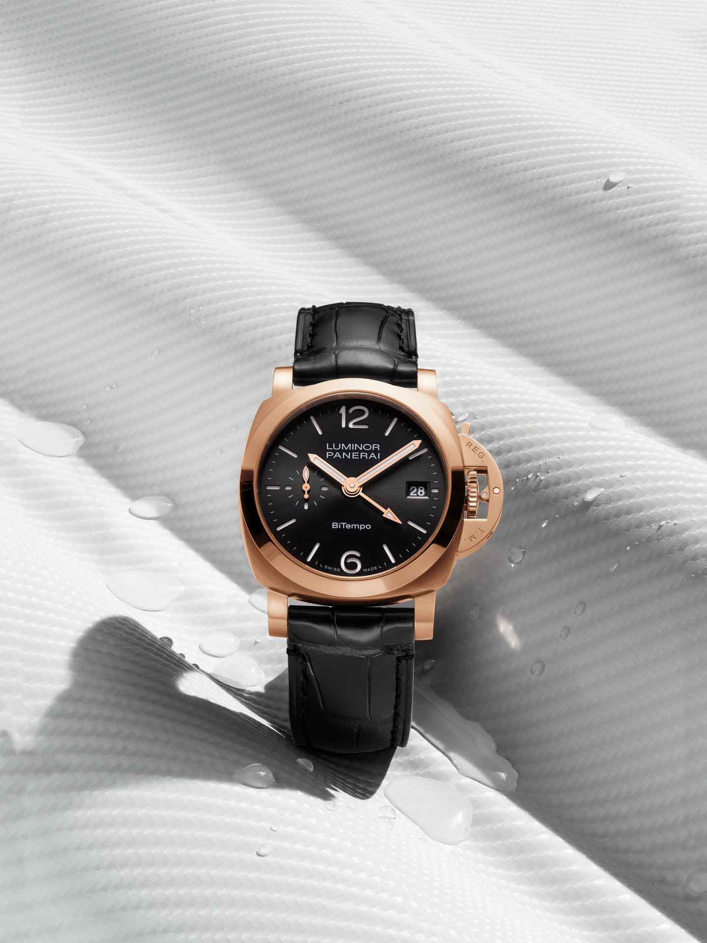 Panerai Luminor Quaranta BiTempo Goldtech™ PAM01641