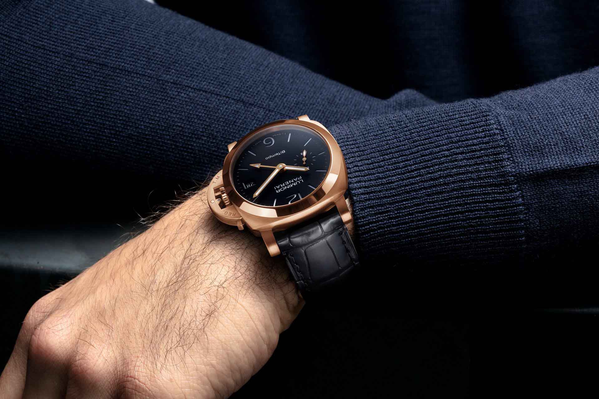 Panerai Luminor Quaranta BiTempo Goldtech™ PAM01641