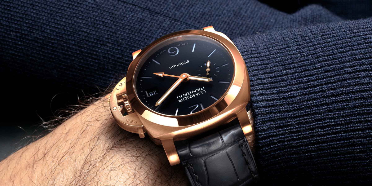 Panerai Luminor Quaranta BiTempo Goldtech™ PAM01641